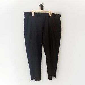 Navy Blue Classic Fit Dress Pants Slacks For Men 36x29 by HAGGAR Clothing